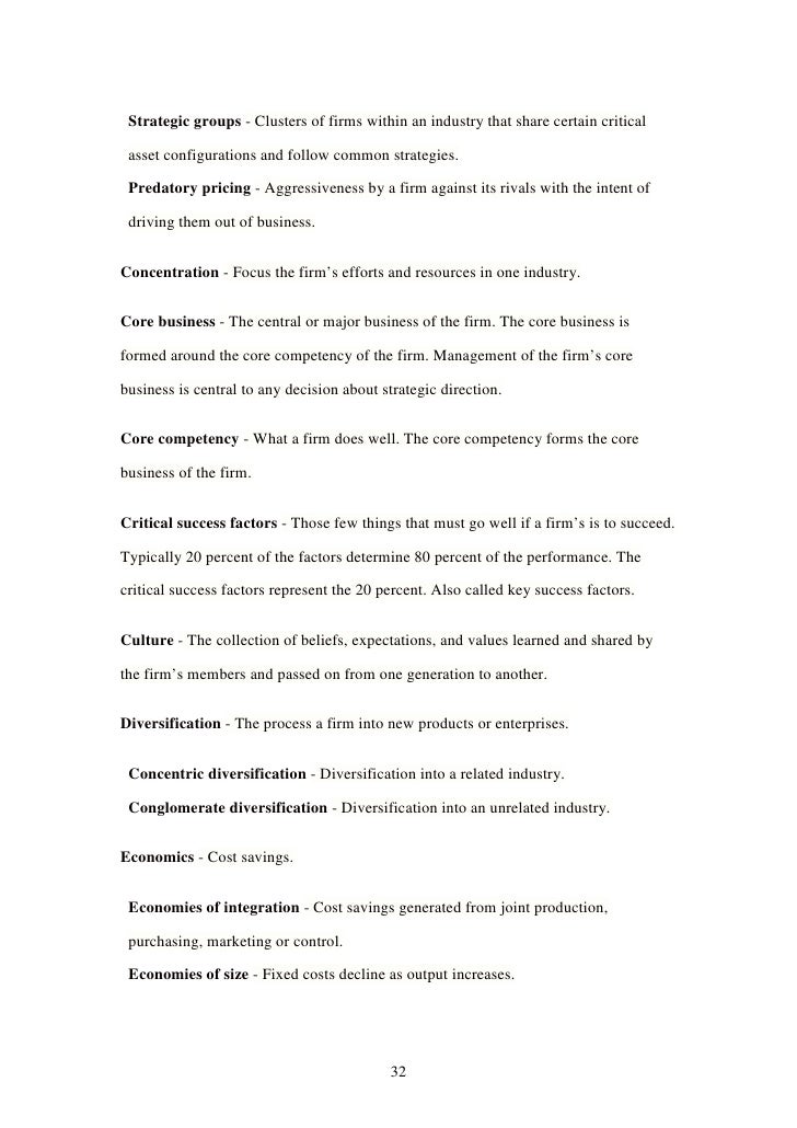 Notes For Strategic Management Pdf